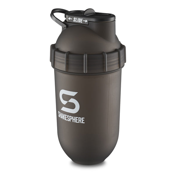 ShakeSphere Tumbler Original Frosted Black/White Logo