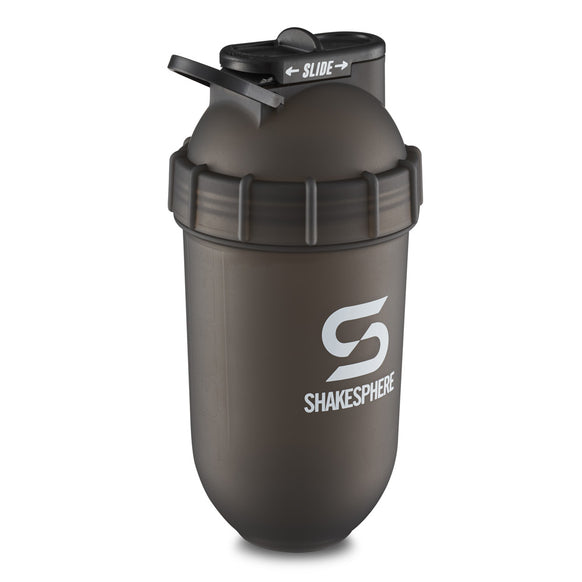 ShakeSphere Tumbler Original Frosted Black/White Logo