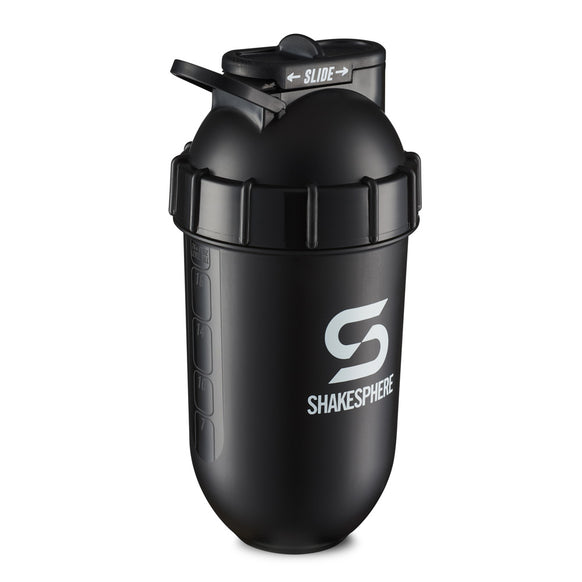 ShakeSphere Tumbler Original Glossy Black/White Logo