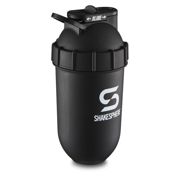 ShakeSphere Tumbler Original Matte Black/White Logo