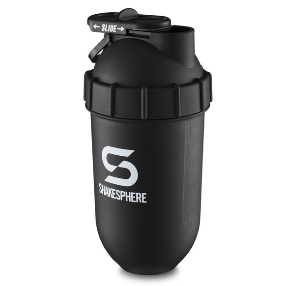 ShakeSphere Tumbler Original Matte Black/White Logo