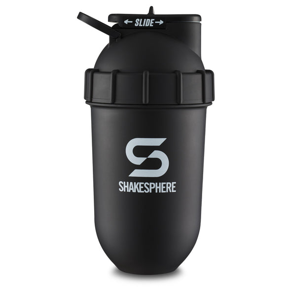 ShakeSphere Tumbler Original Matte Black/White Logo