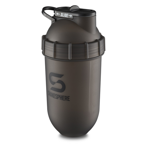 ShakeSphere Tumbler Original Frosted Black/Black Logo